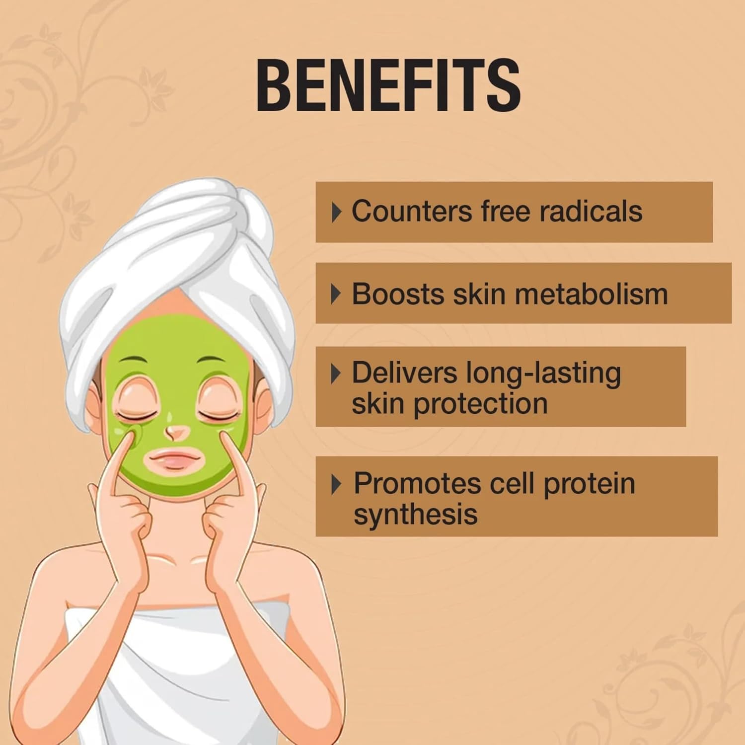 Raaga Professional Stem Cells Infused Anti Acne Facial Kit | Cinnamon, Green Grapes, Chilli Pepper Stem Cells | 6 Step Facial Kit for All Skin Types (61 gm)