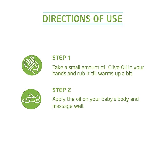 Fabie Baby Imported Olive Oil for Baby Massage - 200 Ml