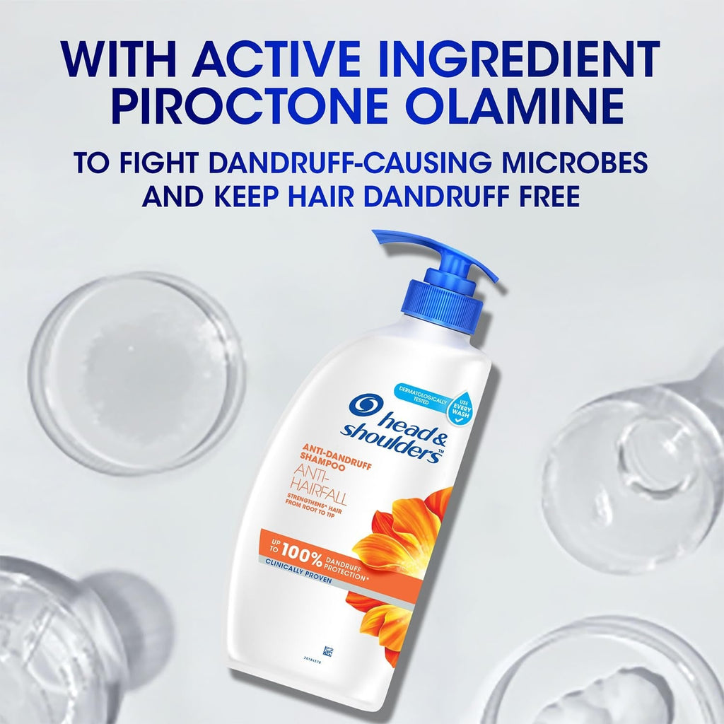 Head & Shoulders Anti-Hairfall Anti-Dandruff Shampoo - 650 ml