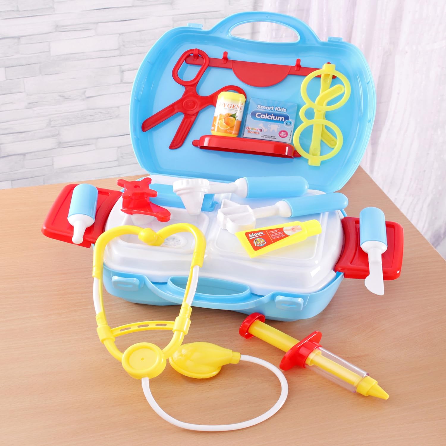 Play Nation 21 Pcs Hello Doctor Suitcase Premium Playset