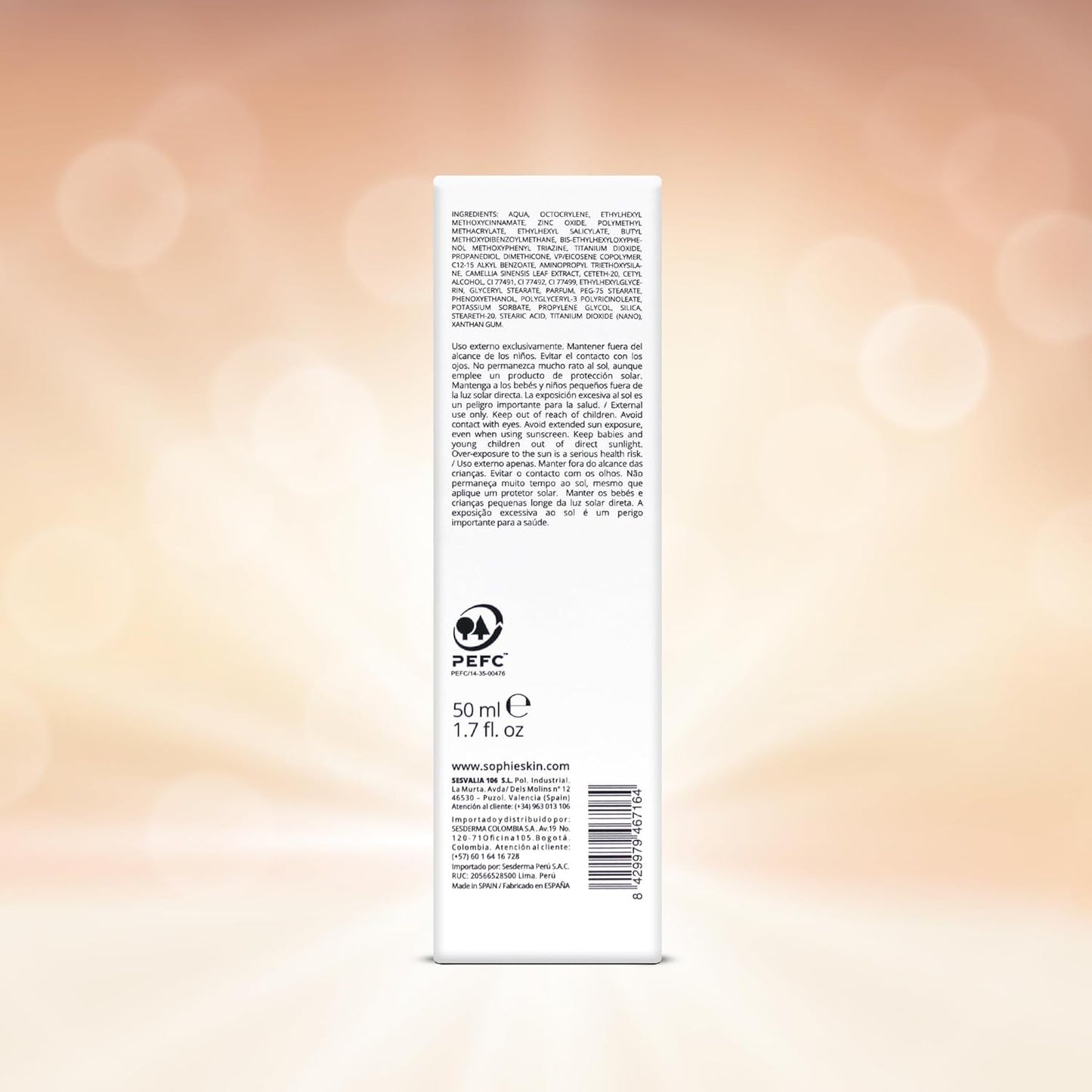 Sesderma Sophieskin BB Cream Facial Sunscreen Spf 50 - 50 ml