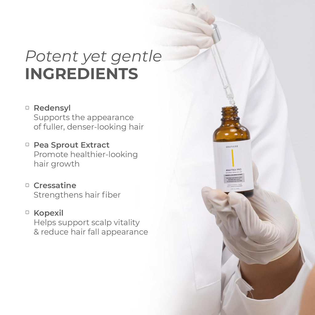 Ceuticoz Anatrix Pro Hair Serum  With Redensyl And Pea Sprout Extract - 50 ml