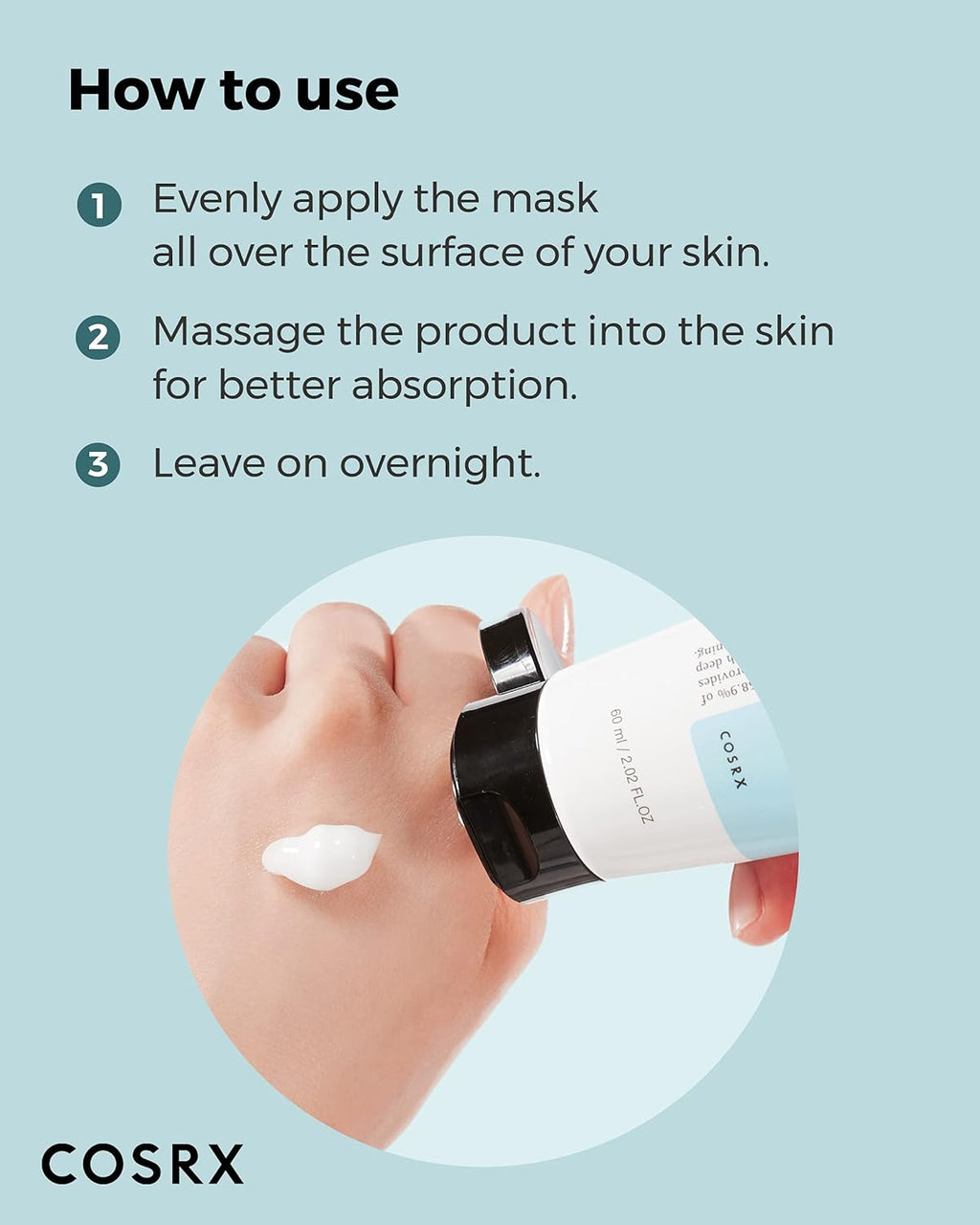 Cosrx Ultimate Nourishing Rice Overnight Spa Mask - 60 gms