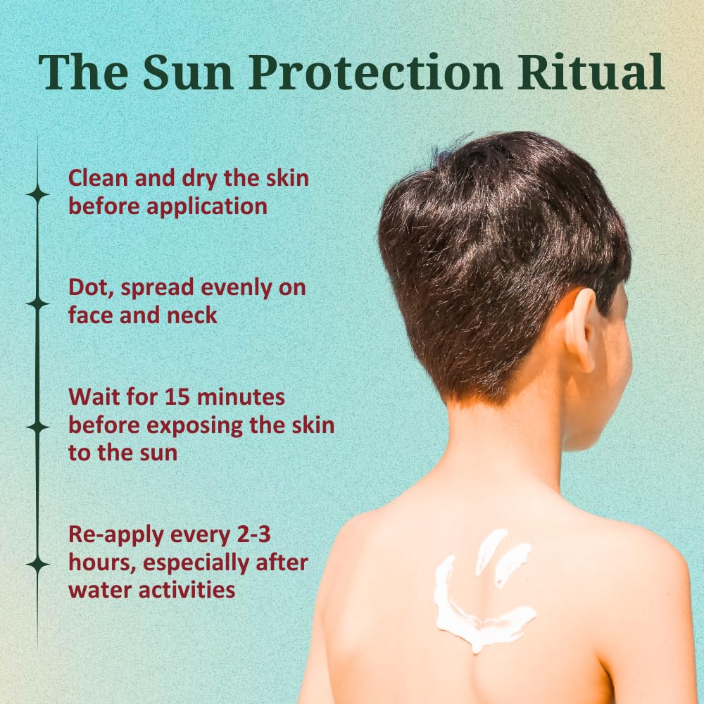 Svarasya Avarna - Kids Natural Sunscreen with SPF 30 PA +++ - 50 ml