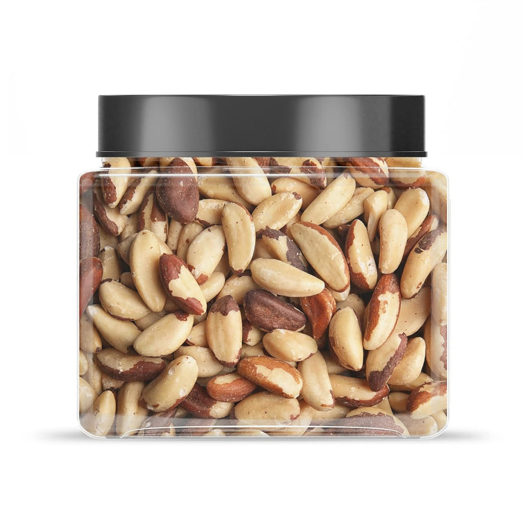 “Hills Organics Premium Raw Brazil Nuts 100g | Rich in Selenium | Superfood | Whole Peru Nuts | Keto Friendly | Jar Pack”