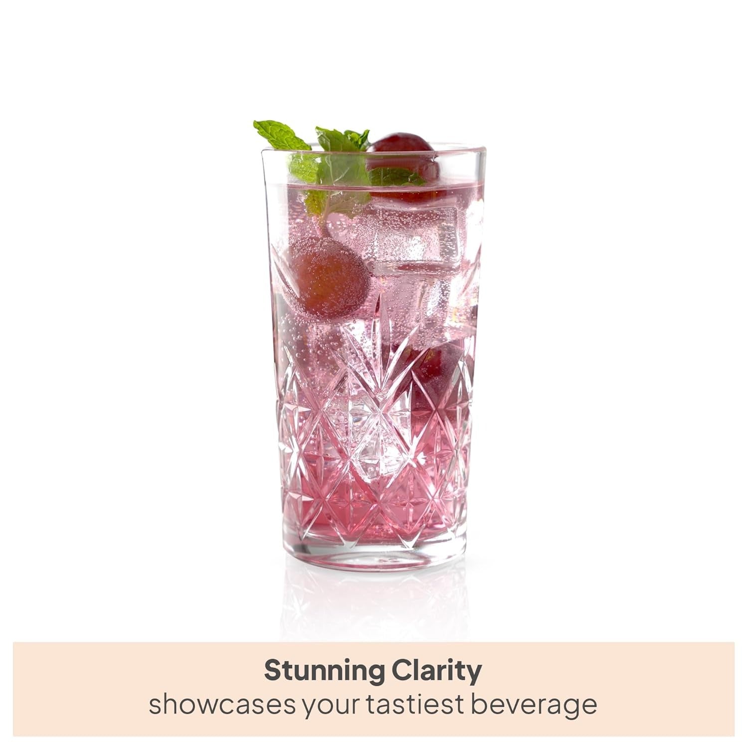 Cello Classix 275ml Juice Tumbler Set of 6