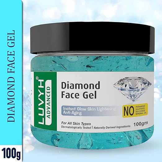 Luvyh Diamond Face Gel and moisturizer - 100 gms