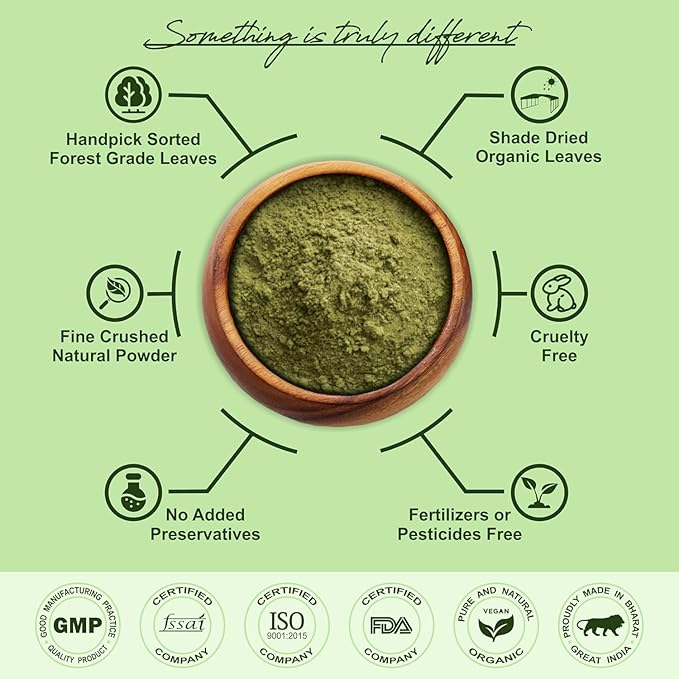 Iyush Herbal Ayurveda Papaya Leaf Powder - 100 gms