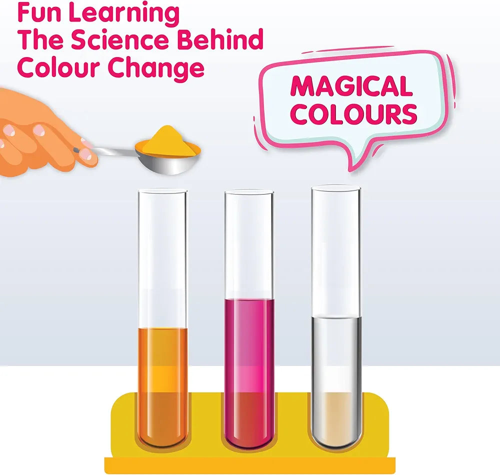 Genius Box Play some Learning 3 in 1 Activity S.T.E.M Learning Kit for Children Age 7+ Magical Science Activity Kit