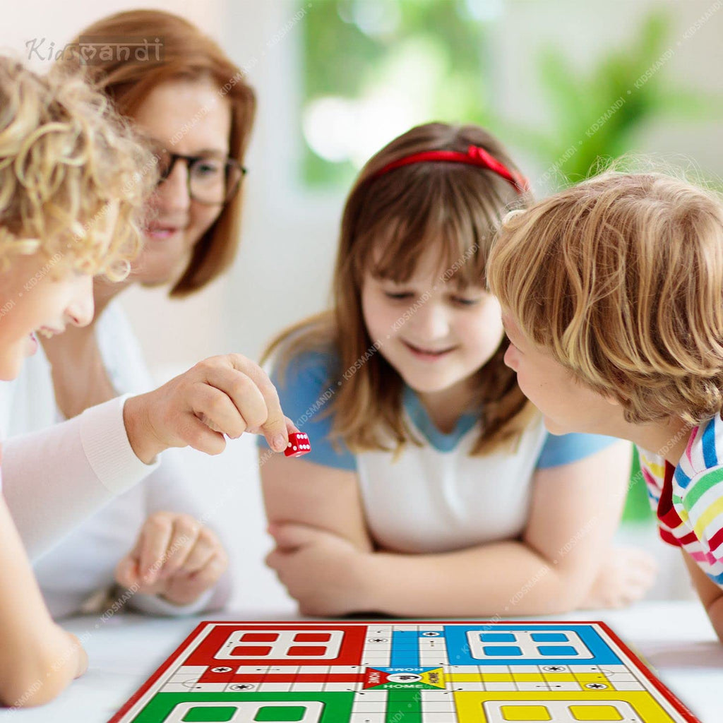 Kids Mandi Ultimate 7-in-1 Family Board Game Set
