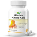 Biotrex Nutraceuticals Glycine Amino Acid 500mg | Support Muscle, Brain and Sleep Health | Better Immune System, Metabolic & Digestive Health | Lab Tested | 60 Veg Capsules