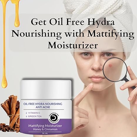Dermistry Salicylic Acid Oil Free Water Based Mattifying Face Moisturizer - 50 ml