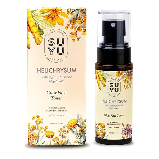 Suyu Helichrysum Daily Face Toner For Glowing Skin - 50 ml
