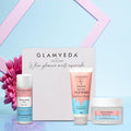 Glamveda Korean Glass Skin Rice & Ceramide 3 Step Daily Skincare Routine