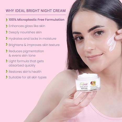 La Pink Ideal Bright Night Cream - 50 gms