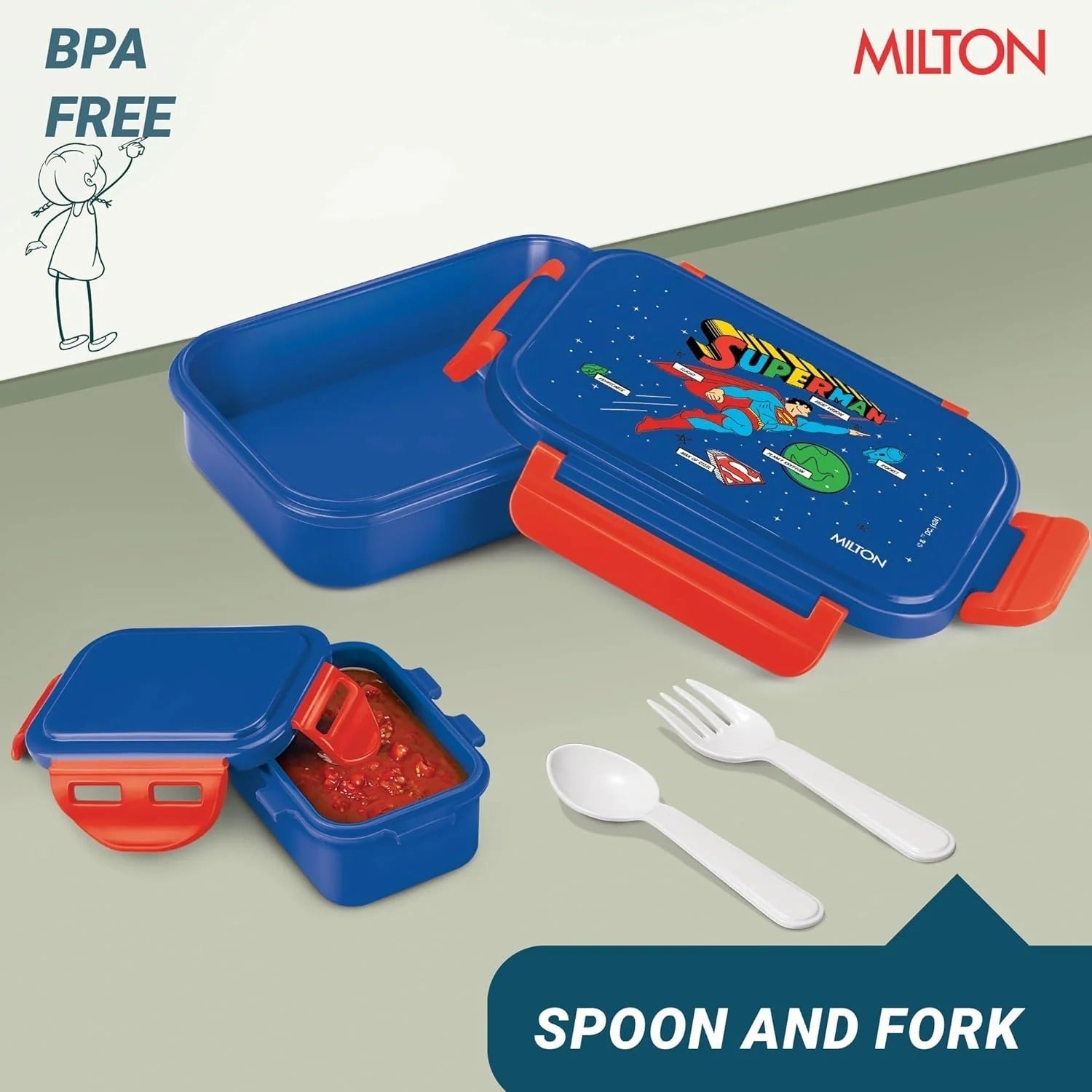 Milton Candy Plastic Tiffin