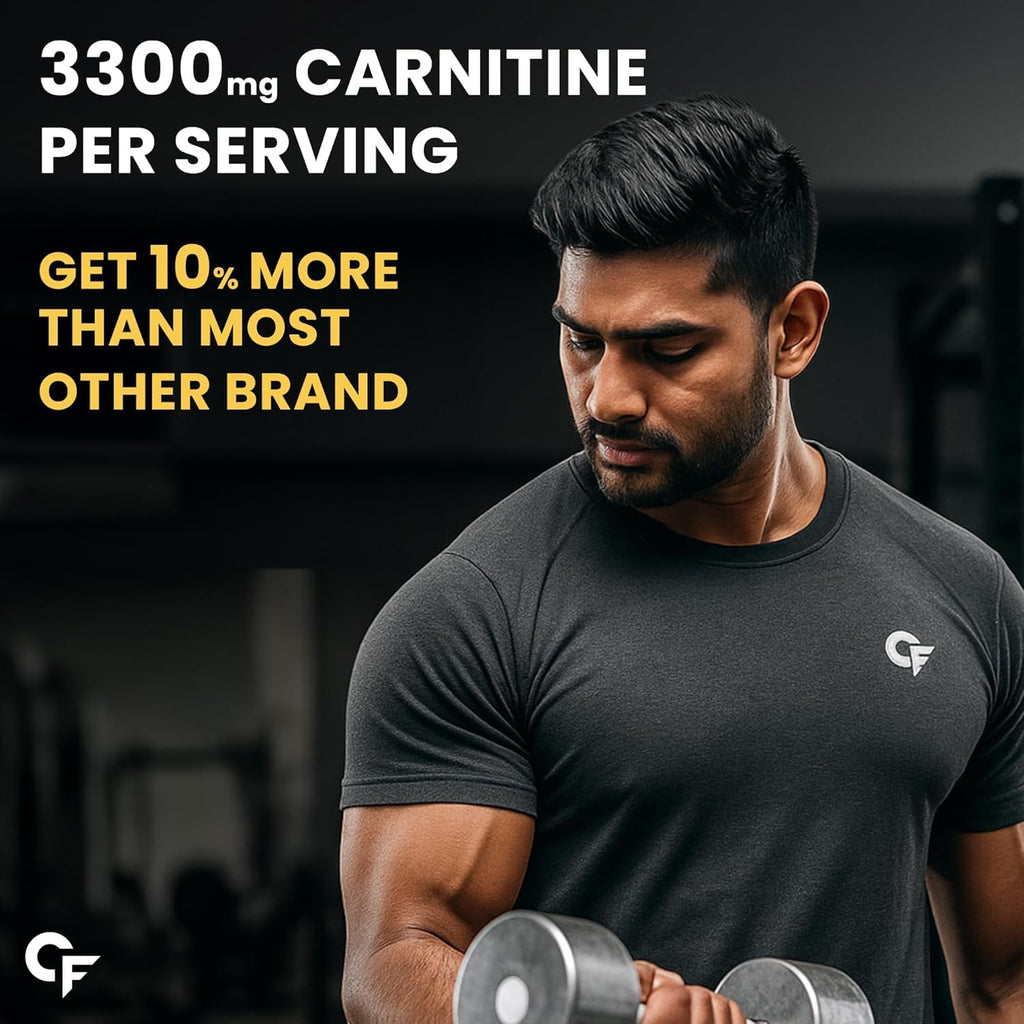 Carbamide Forte L Carnitine Liquid 3300mg | L-Carnitine Liquid With Vitamins | L'Carnitine Supplement For Pre & Post Workout To Suppoer Energy, Recovery & Metobolism | Mango Flavor - 450ml