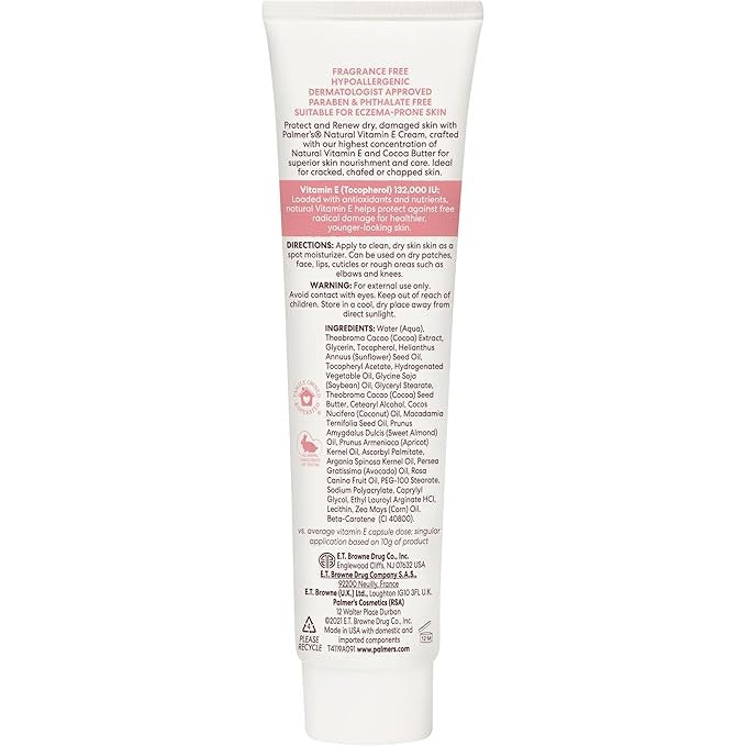 Palmer's Cocoa Butter Formula Natural Vitamin E Concentrated Cream - 60 gms