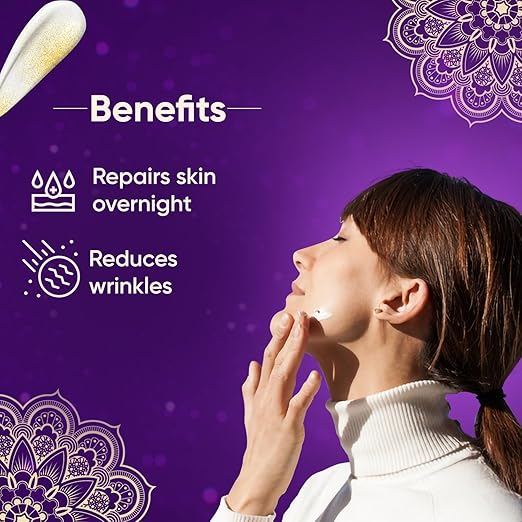 Rania Night Cream with Vitamin C 24K Gold - 45 gms