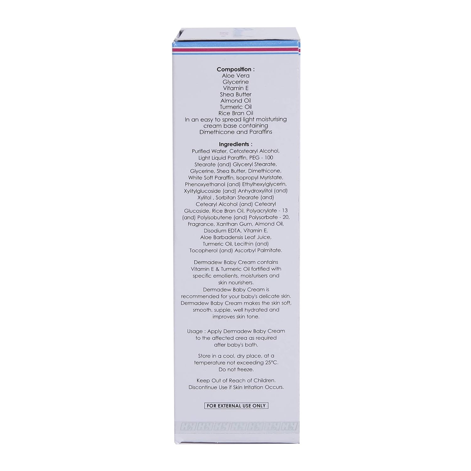 Dermadew Baby Cream - 80 Gms | Pack of 3
