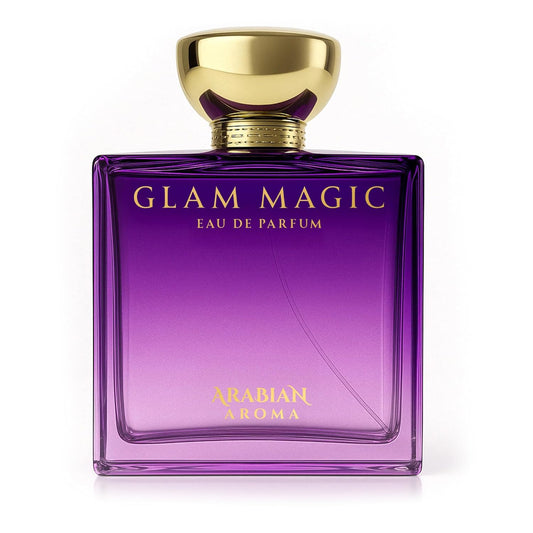 Arabian Aroma Glam Magic Women's Perfume | Long Lasting Perfumes for Women | Floral Perfume -Women and Girls' perfume | Eau De Parfum (100ml)