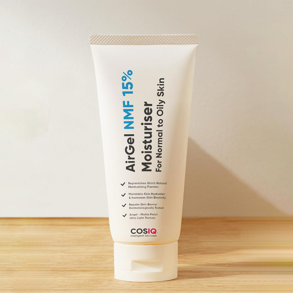 Cos-IQ AirGel NMF 15% Face Moisturizer For Oily to Normal Skin | Fast Absorbing Lightweight For Women & Men | 100ml
