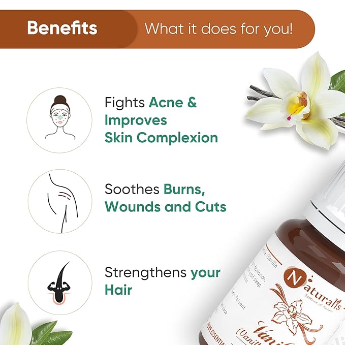 Naturalis Essence of Nature Vanilla Oil Therapeutic - 10 ml