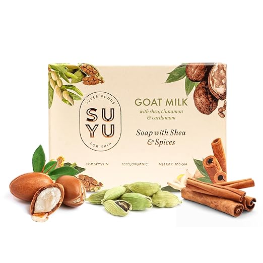 Suyu Goat Milk Soaps For Bath Bath Soap - 100 gms