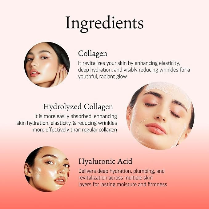 Indulgeo Essentials Melting Collagen Film Patches For Hydrating Skin - Pack of 4