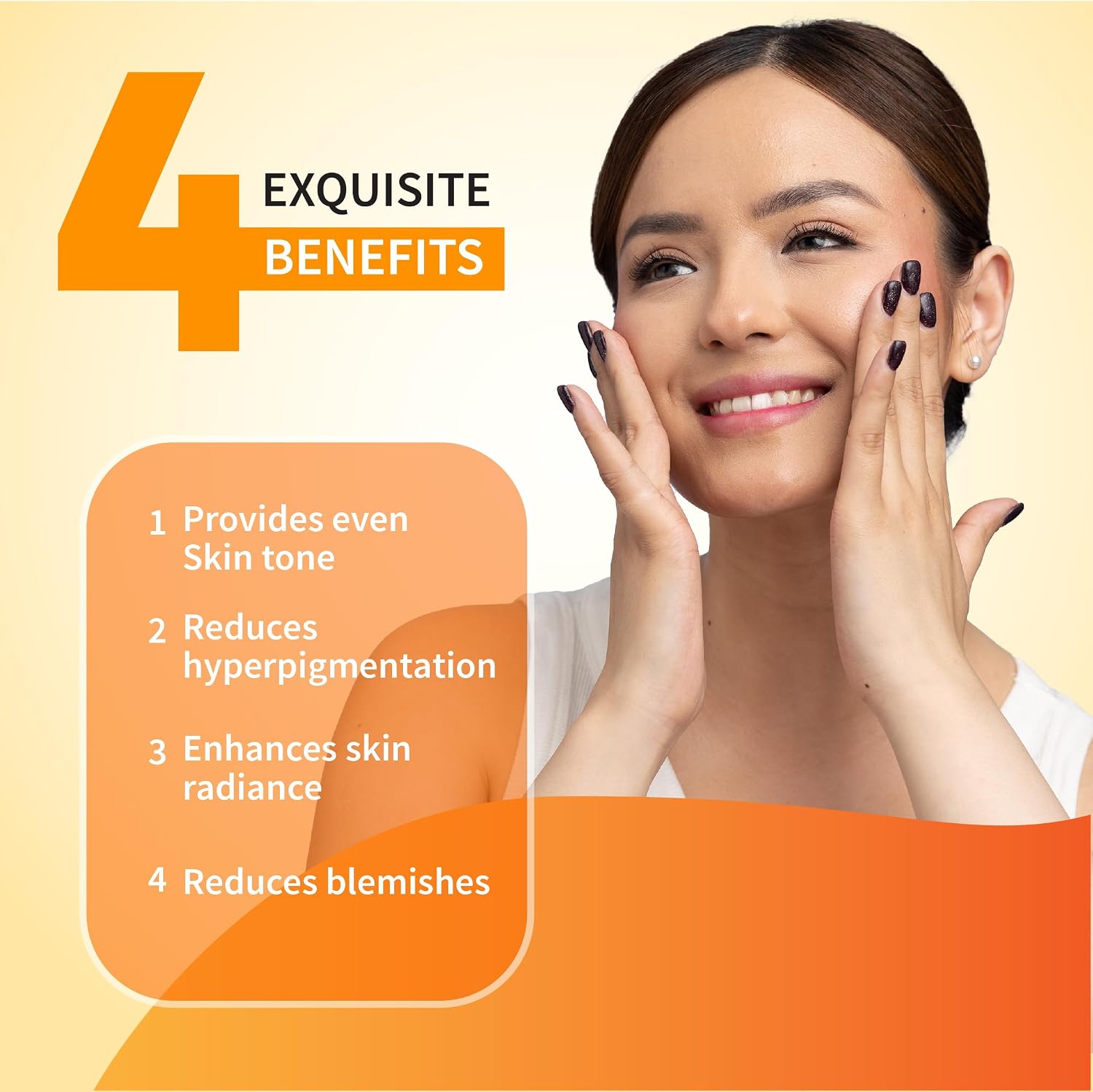 Ayouthveda Vitamin-C Face Serum With 3X Vitamin-C | Reduce Discoloration and Enhance Radiance | Enriched with Lemon, Saffron, Orange & Gooseberry | For Spot-less Bright Skin - 30 ml