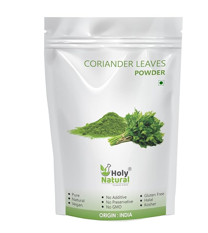 Holy Natural Coriander (Leaves) Powder - 100 gms