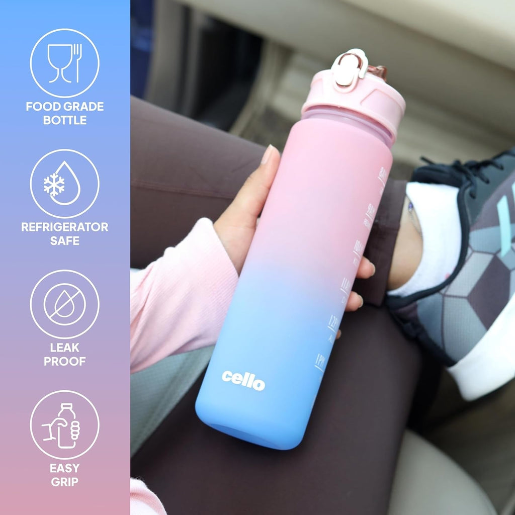 CELLO All Day Set of 3 Pieces Water Bottles (310ml, 790ml, 2085ml)
