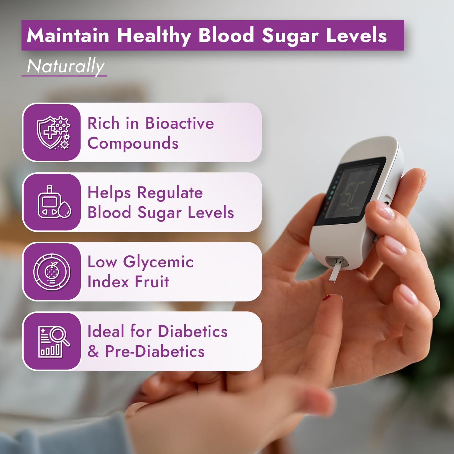 Nutriorg Jamun Juice | 500 ml | Pure Jamun Juice for Diabetes Care | Controls Blood Sugar Levels | Blood Purification | No Added Sugar, Preservatives, or Colors