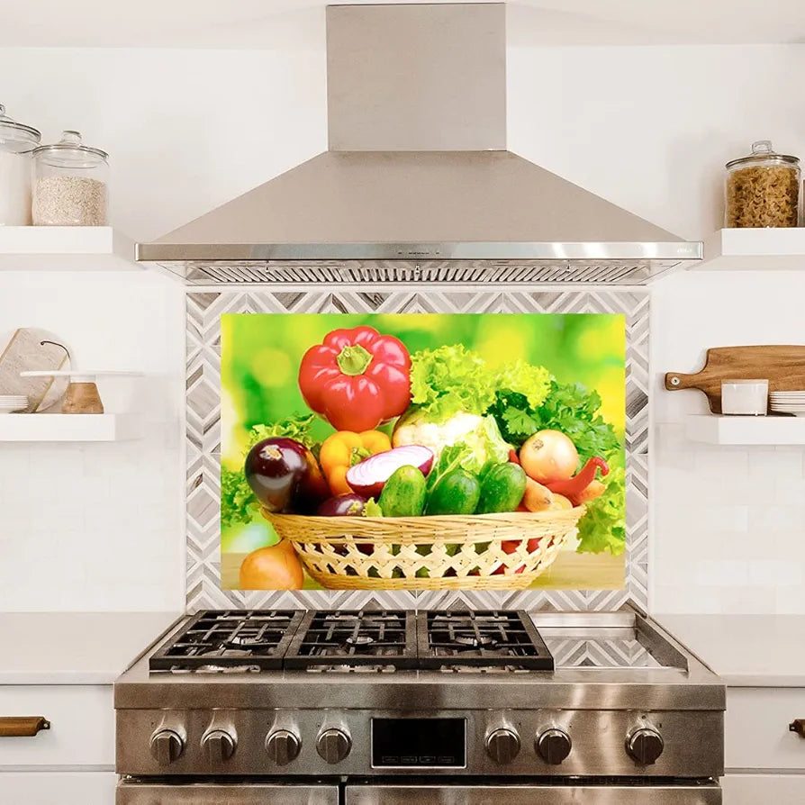 Rangoli Gumming Kitchen Wall Sticker Size 50 x 70 cm Code KT 24 Vinyl