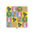 Mini Leaves Animal Wooden Sudoku Wooden Tic Tac Toe Game for Kids 4+ Age | 30 Games