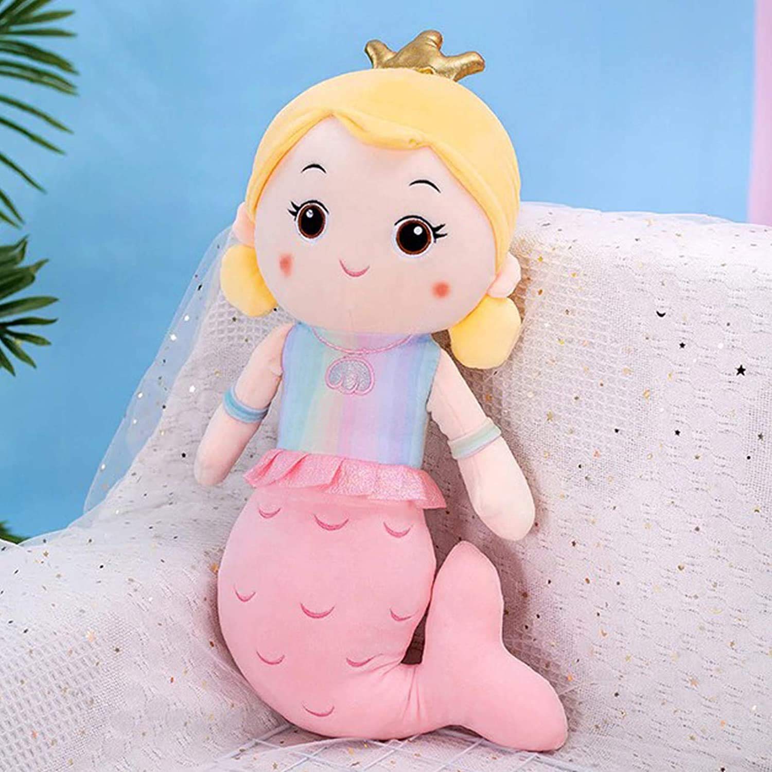 Tickles Mermaid Soft Doll Stuffed Plush Toy for Kids