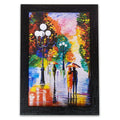Lifehaxtore Abstract Art Wooden Framed Painting Zen Modern Art - Model 2