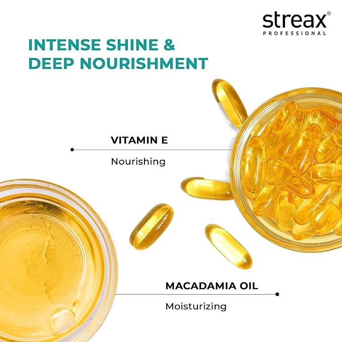 Streax Professional Vitariche Gloss Hair Serum - 115 ml (Pack of 3)
