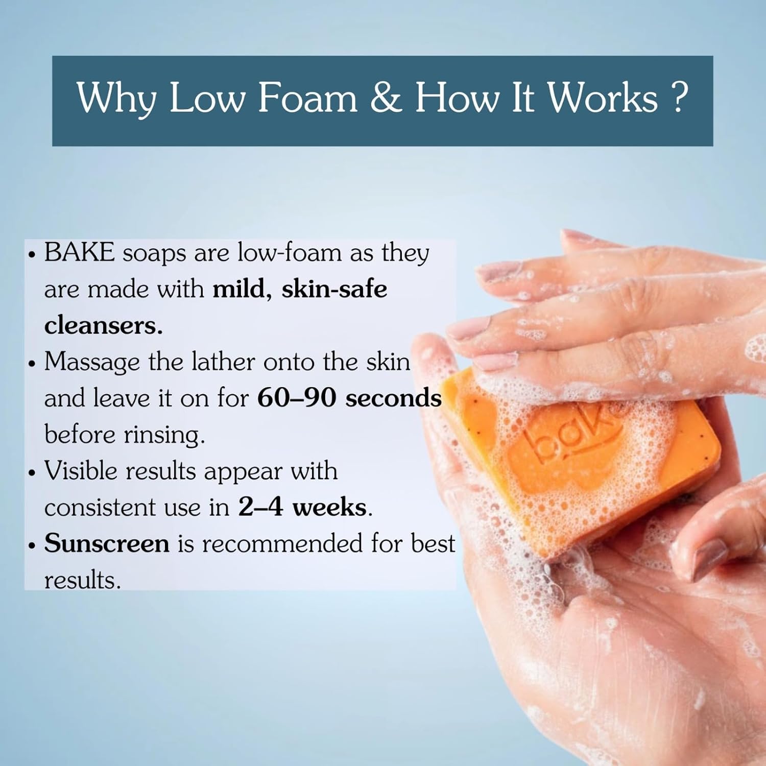 BAKE 2% Kojic Acid Scrub Treatment Soap (200 Gms, 2 Pcs) for Pigmentation, Dark Spots & Tan Removal | Brightens Underarms, Knees & Elbows | With Alpha Arbutin, Niacinamide & MelasaRxâ„¢ Complex | For Men & Women - 100g x 2