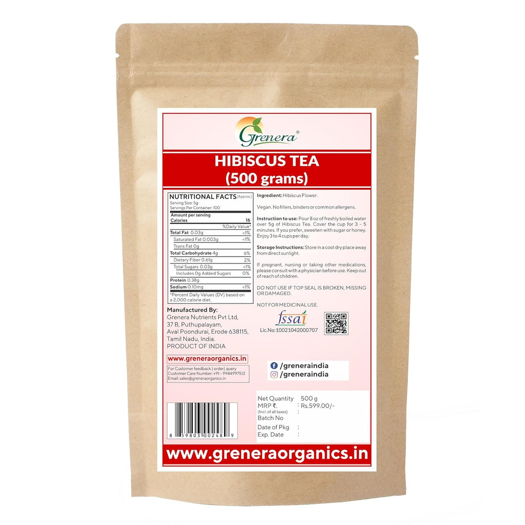 Grenera Hibiscus Flower Infusion - 250 gms