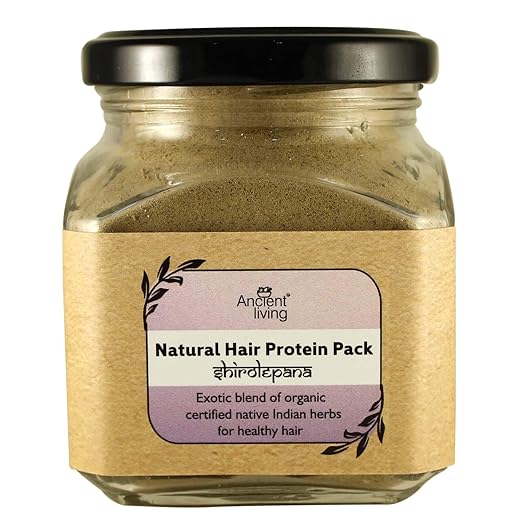 Ancient Living Natural Hair Protein Pack For Healthy Strong Hair - 100 gms