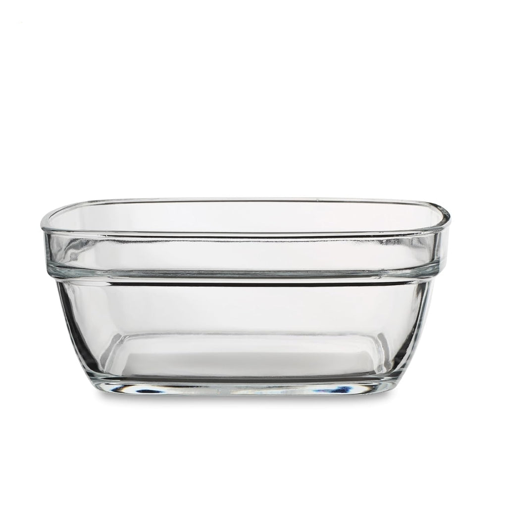 Cello Nadir Square Serving Glass Bowl for Kitchen 1100 ml