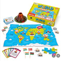 PW World Map Puzzle for Kids, 200+ Facts on Continents & Oceans, Learning Aid & STEM Toy Jigsaw Puzzle