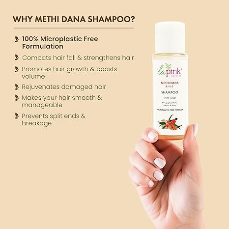 La Pink Methi Dana 8-in-1 Shampoo - 30 ml