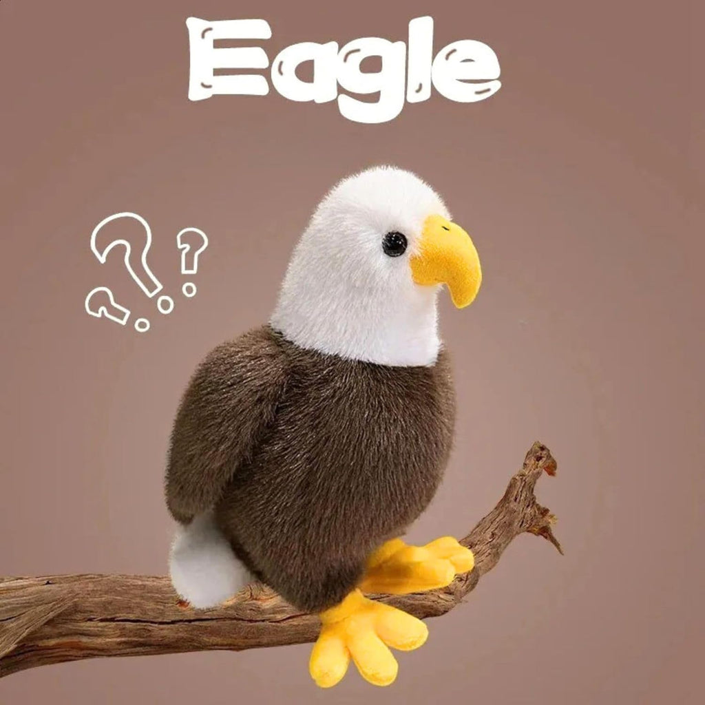 Tickles Bald Eagle Soft Stuffed Plush Bird Toy for Kids 50 cm