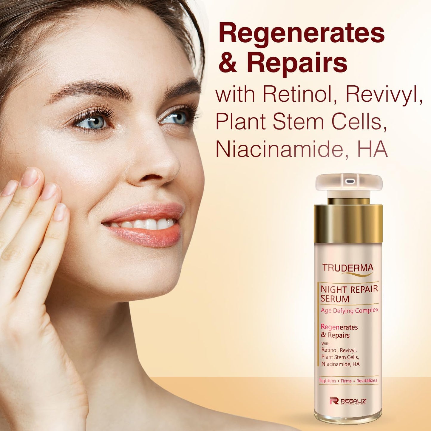 Regaliz Truderma Night Repair Serum - 30 ml