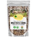 Bliss of Earth Milk Thistle Seeds Organic Super Food Great for Guts Health & Boost Immunity | Promotes Skin Health | High in Protein | 100GM