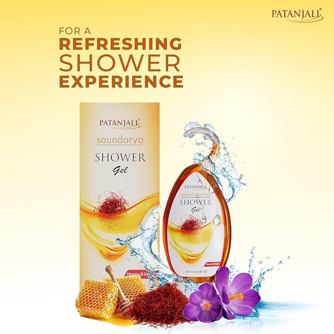 Patanjali Shower Gel - 250 ml (Pack of 2)