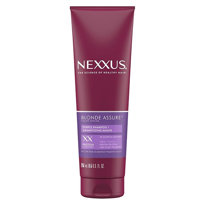 Nexxus Blonde Assure Purple Shampoo Color Care Shampoo 8.5 oz - 250 ml