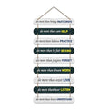Artvibes Wooden Printed Mdf Quotes Wall Hanging for Home Decor | Modern Wall Decoration Accessories for Home Decoration